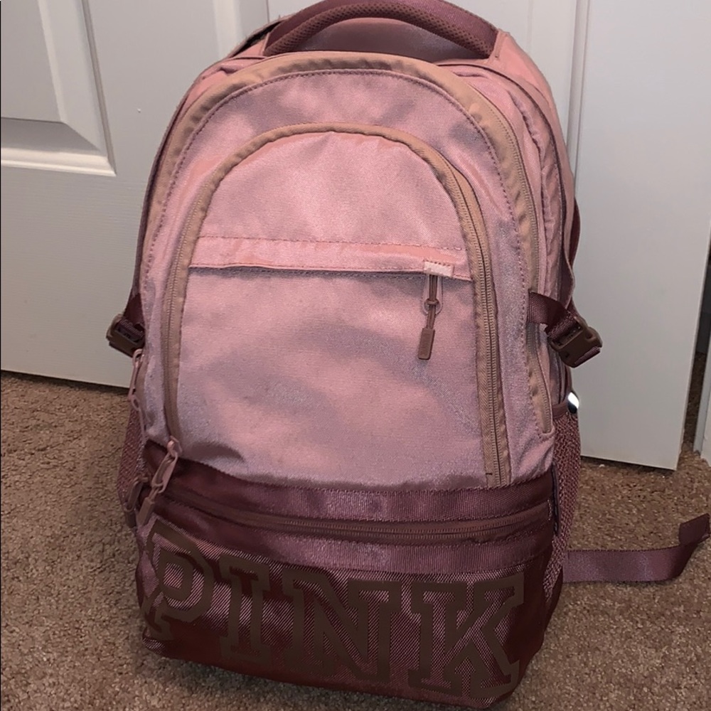 PINK Tech Backpack in Mauve